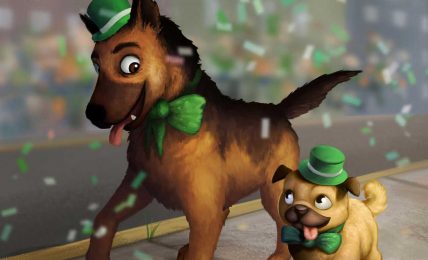 Short stories for kids Rosco St Patricks Day Parade header