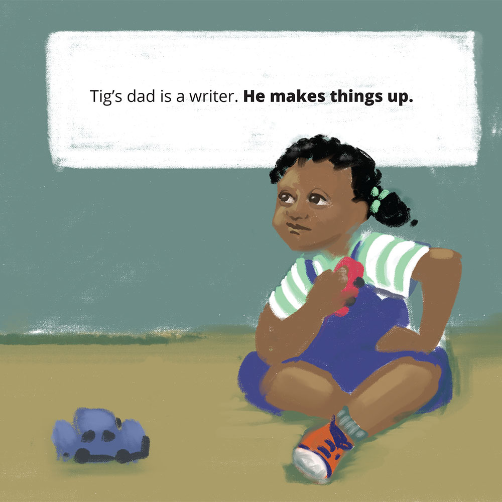 Short stories for kids Tigs World picture book page 6