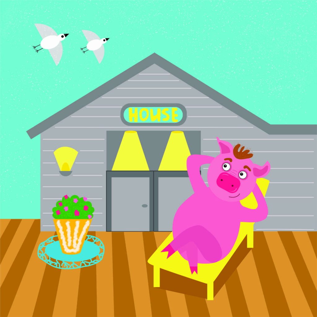 The Big Pink Pig - Free Phonics Readers bedtime story by Jade Maitre page 3