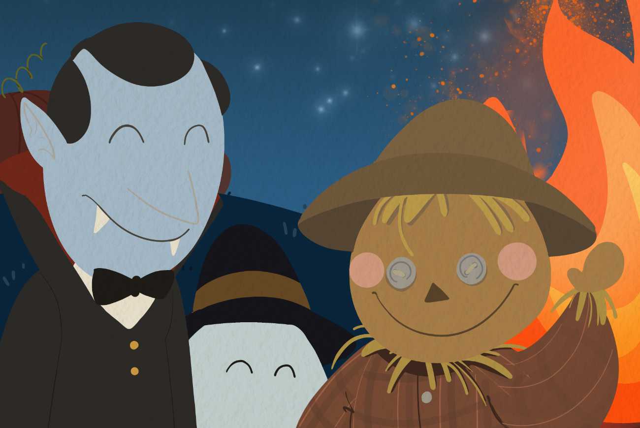 The Friendly Ghost halloween stories header