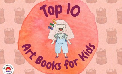 Feature image for Top 10 Art Books for Kids blog article