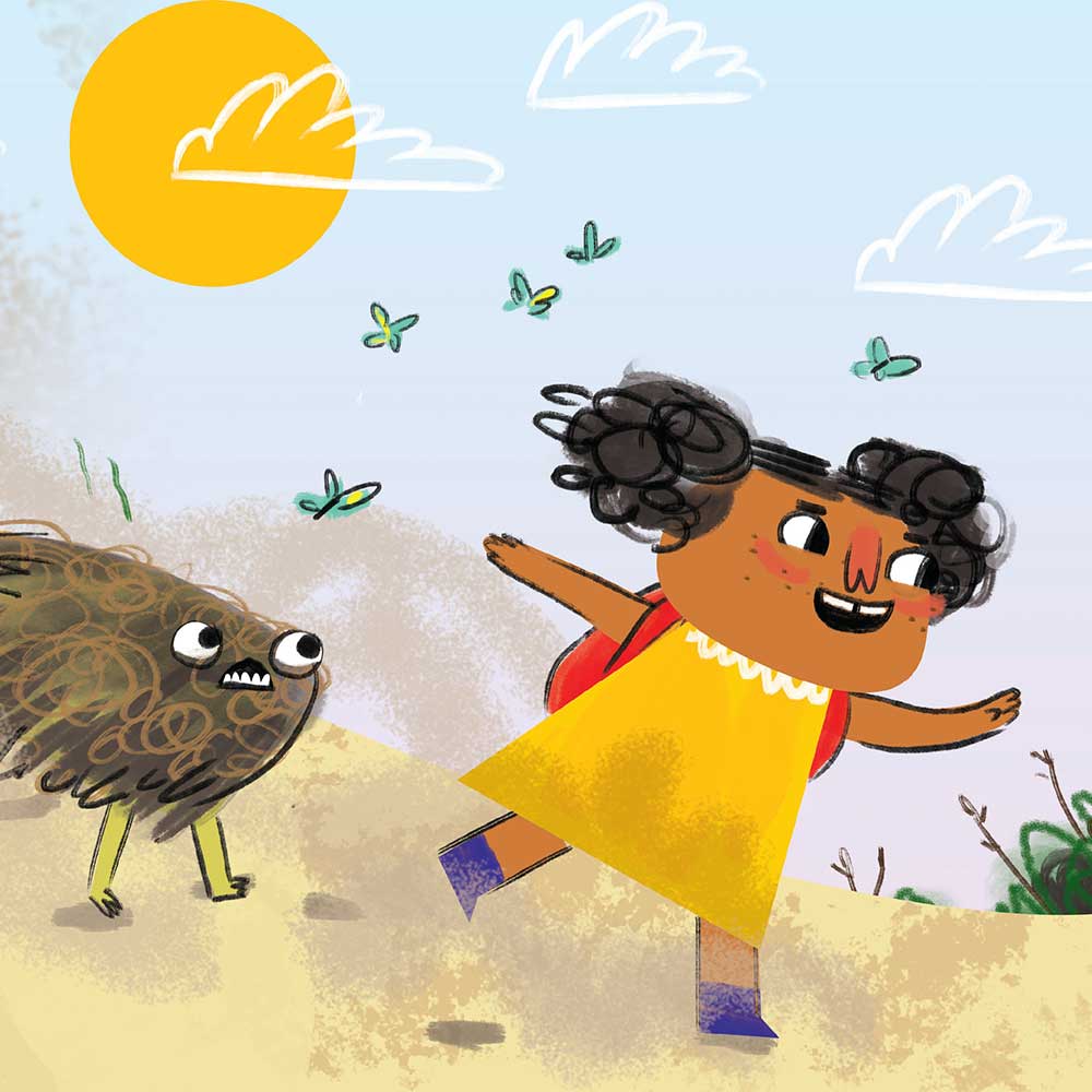 Unathi and the Dirty Smelly Beast: free story books and bedtime stories page 7